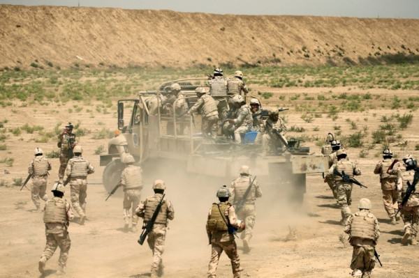 استهداف القوات الأمريكية في قصف بقذائف هاون شمالي بغداد