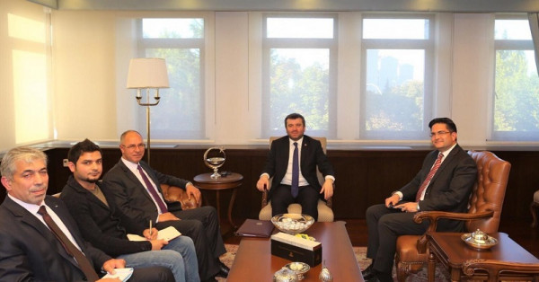 السفير مصطفى يعقد عدة لقاءات دبلوماسية في أنقرة