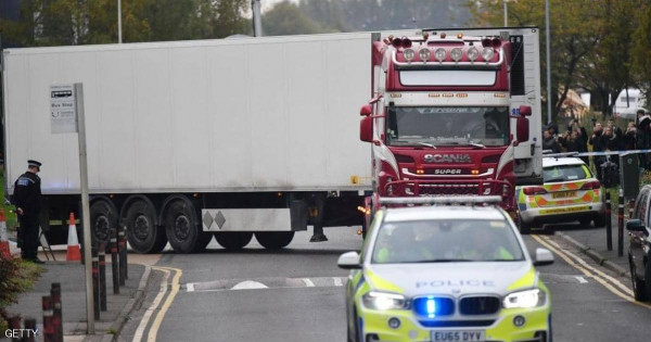 الشرطة البريطانية تحدد رسميا هويات ضحايا شاحنة "الجثث"