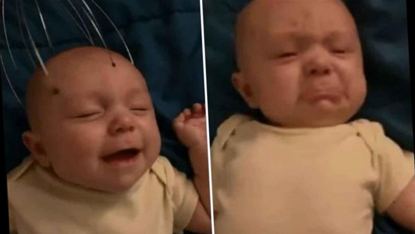 مساج للرأس.. حيلة جديدة لإقناع طفلك الرضيع بالتوقف عن البكاء