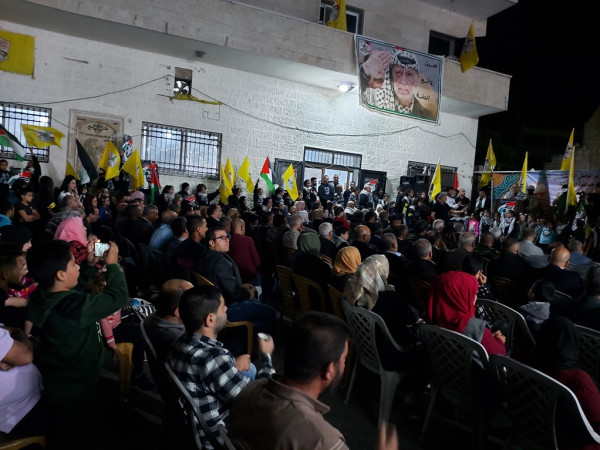 حركة فتح في مخيم الدهيشة تحيي الذكرى 15 لرحيل ياسر عرفات