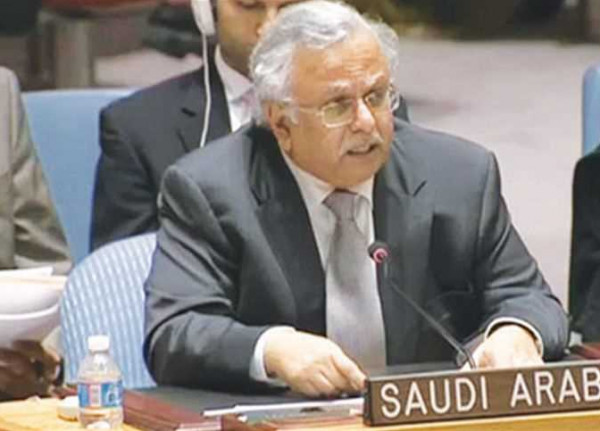 مندوب السعودية بالأمم المتحدة يوبخ إسرائيل