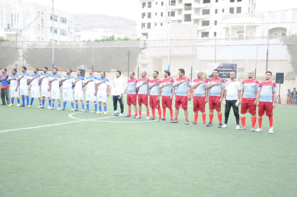 اللجنة الدولية للصليب الاحمر تتوج بطلا لبطولة ايجلز لكرة القدم للفرق بصنعاء