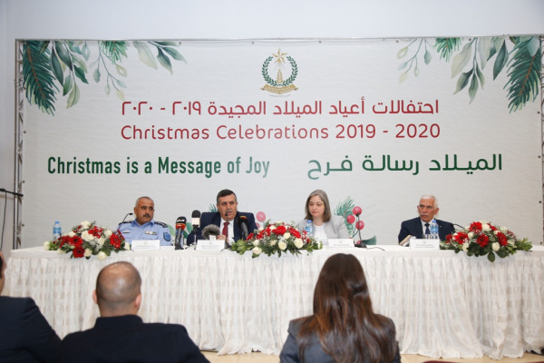 بلدية بيت لحم تعقد مؤتمراً صحفياً خاصاً بإحتفالات أعياد الميلاد