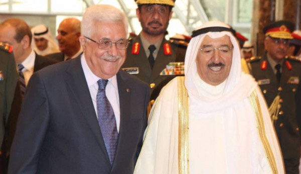 الرئيس عباس لأمير الكويت: نأسف للاعتداء الآثم الذي تعرض له رئيس مجلس الأمة