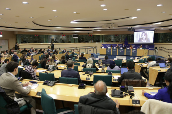 مؤتمر بالبرلمان الأوروبي يطالب أوروبا لاتخاذ سياسة حازمة تجاه الانتهاكات الإيرانية