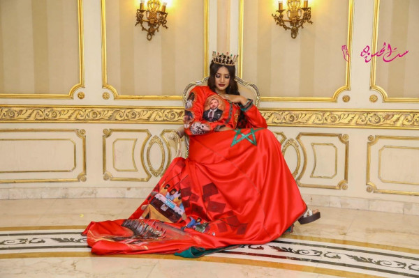 تكريم سفيرة القفطان المغربي والممثلة المغربية حسناء لعكوبي