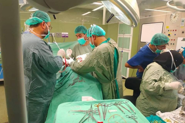 الوفد الأردني الطبي يغادر غزة بعد الانتهاء من زراعة أربع حالات كلى