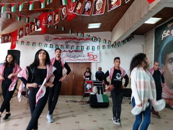 جبهة العمل الطلابي بجامعة فلسطين الأهلية تحيي الذكرى السنوية لانطلاقة الجبهة الشعبية