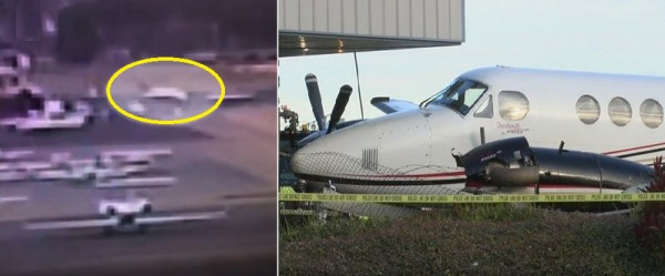 شاهد: مراهقة تسرق طائرة في أحد مطارات أمريكا