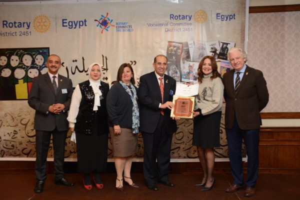 "روتاري مصر" يحتفل بفوز 13 طالباً ويطلق المجلد الأول لمبادرة لغتنا الجميلة