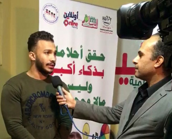 التلفزيون المصري يغطي أنشطة نادي صناع السعادة بإحدى قرى القليوبية