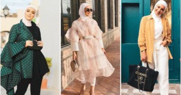 نسقي إطلالاتك الشتوية مع الحجاب على طريقة الكويتية دلال الدوب