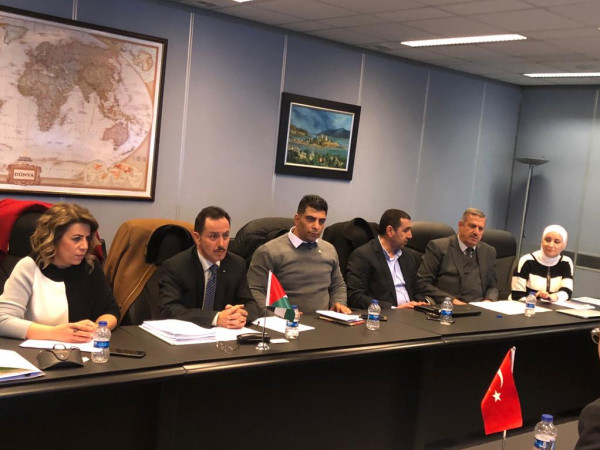 انطلاق أعمال اللجنة الاقتصادية الفلسطينية التركية المشتركة