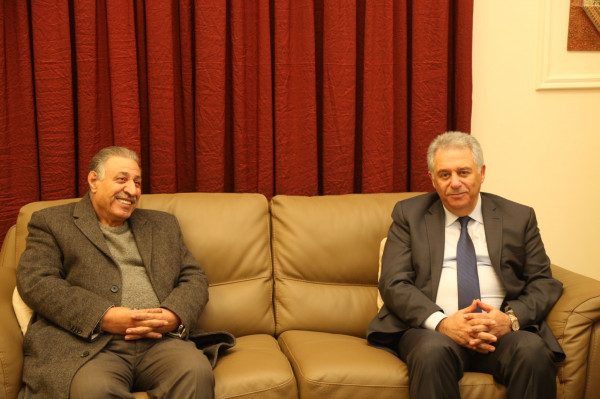 دبور يلتقي مسؤول الجبهة الشعبية – القيادة العامة في لبنان