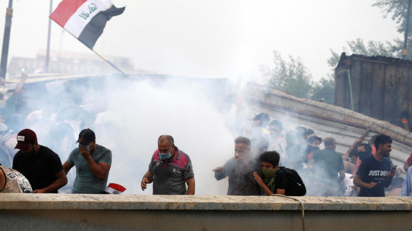 العراق: مقتل متظاهر في بغداد وصدامات بين الأمن ومحتجين في كربلاء