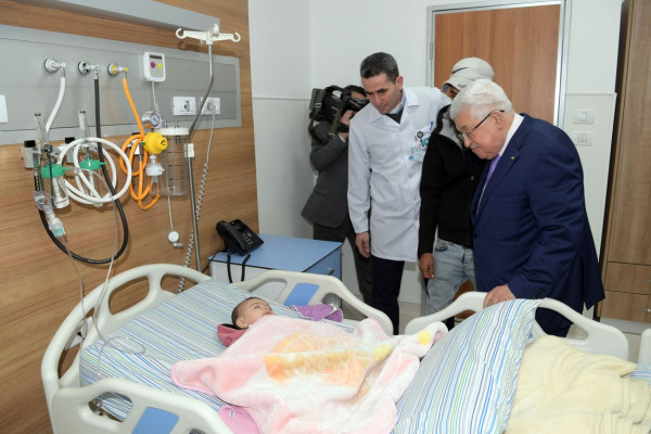 رئيس المشفى الاستشاري: زيارة الرئيس عباس تحمل رسائل عديدة