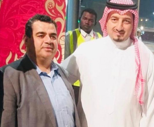 هنية يهاتف رئيس الاتحاد السعودي لكرة القدم ويهنئ الأمير طلال بن بندر
