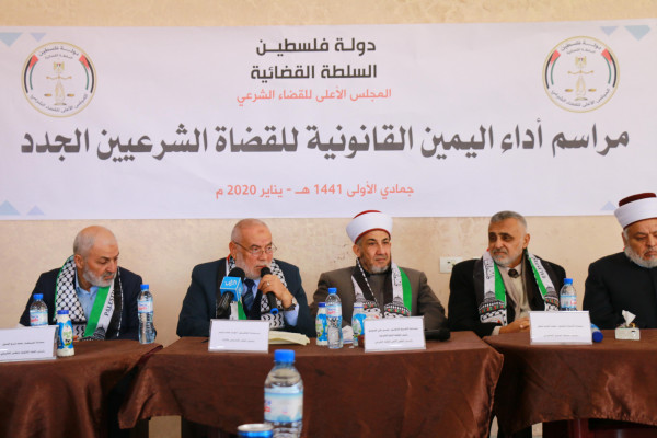 بحر: "التشريعي" بغزة يسعى لتسهيل أمور التقاضي أمام المحاكم الشرعية