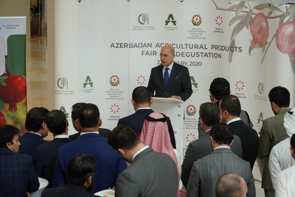 معرض المنتجات الزراعية الأذربيجانية بدبي يستهدف التصدير  للأسواق الإماراتية