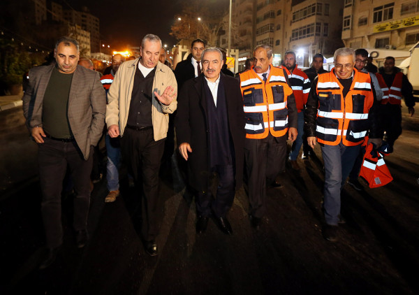 وزير الأشغال: الانتهاء من إعادة تأهيل شارع "رام الله- القدس" خلال شهر