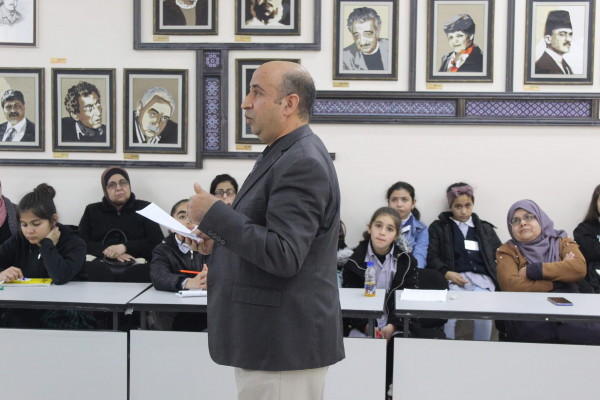 تربية جنين تعقد ورشة عمل للطلبة المتميزين في برنامج تحدي القراءة العربي