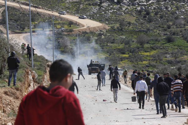 إصابة 191 مواطناً بمواجهات مع الاحتلال في بلدة بيتا جنوب نابلس