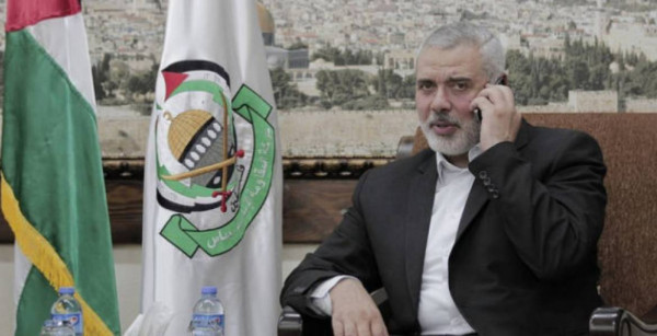 حماس تكشف تفاصيل اتصال هاتفي لهنية مع قيادة المخابرات المصرية
