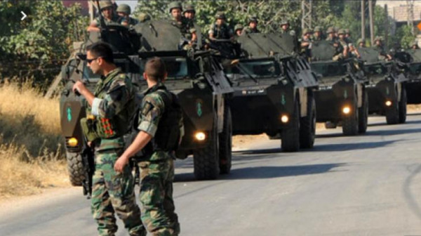 استنفار الجيش اللبناني بعد تحركات الجيش الإسرائيلي على الحدود