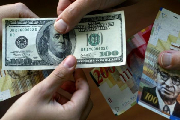ارتفاع الدولار مقابل الشيكل اليوم السبت