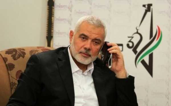 هنية يهاتف قادة الفصائل الفلسطينية للحديث حول (كورونا)