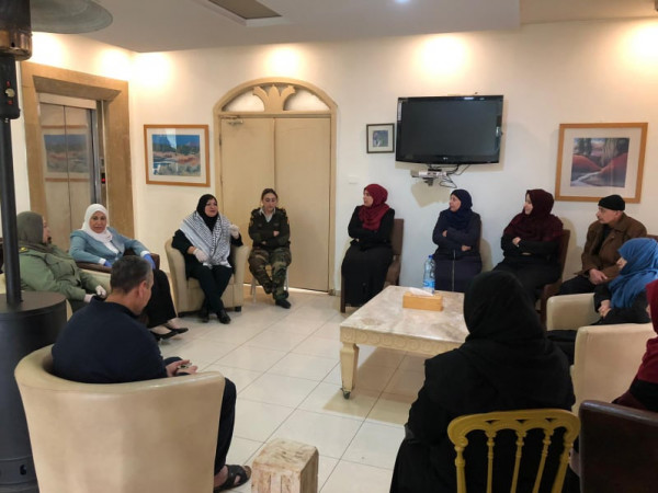 وزيرة المرأة تزور مرضى السرطان من المحافظات الجنوبية بمستشفيات رام الله