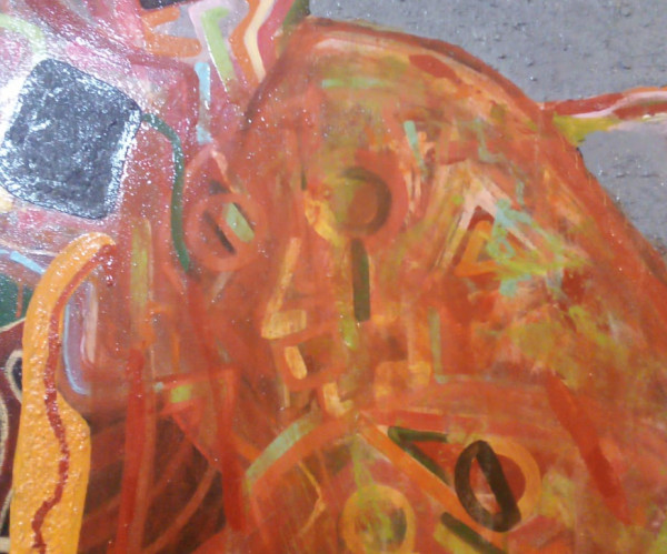 الفنان التشكيلي هشام لواح يبدع لوحة فنية في زمن (كورونا)