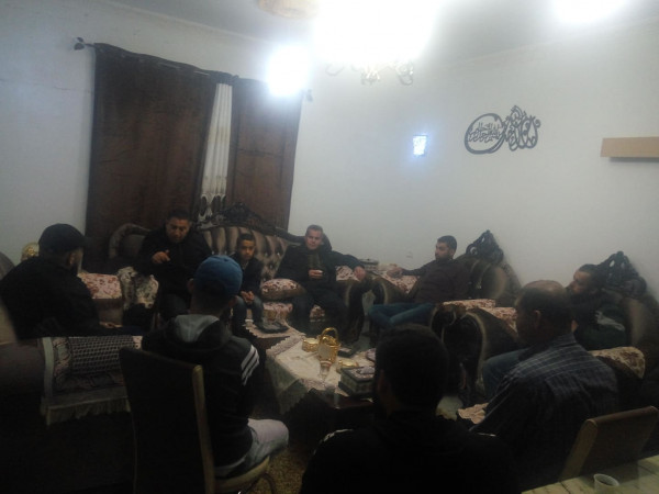 "النضال الشعبي" تعقد اجتماعاً موسعاً مع لجنة الدعم والإسناد الميداني في "عتيل"