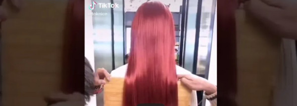 فيديو رائج لأحدث صيحة لقص الشعر "بسكين لتقطيع اللحم"