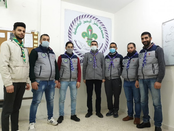 قادة "خليل الرحمن" الكشفية يجتمعون لتقييم الوضع خلال فترة الحجر الإلزامي
