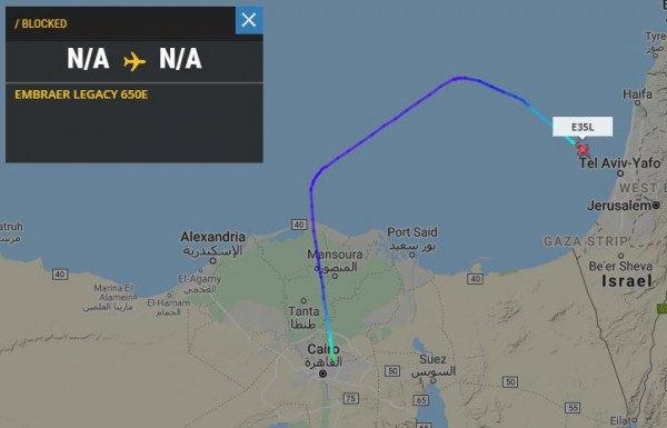 صحيفة إسرائيلية: طائرة قادمة من ‎مصر حطت بمطار بن غوريون برحلة استثنائية