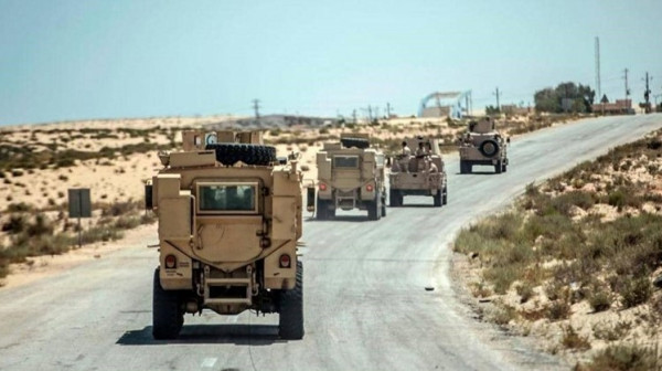 الجيش المصري يُعلن عن مقتل 19 إرهابياً في سيناء