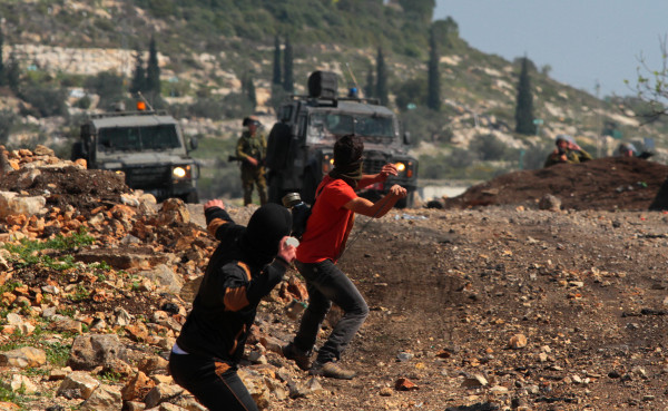إصابة أربعة مواطنين خلال قمع الاحتلال مسيرة كفر قدوم