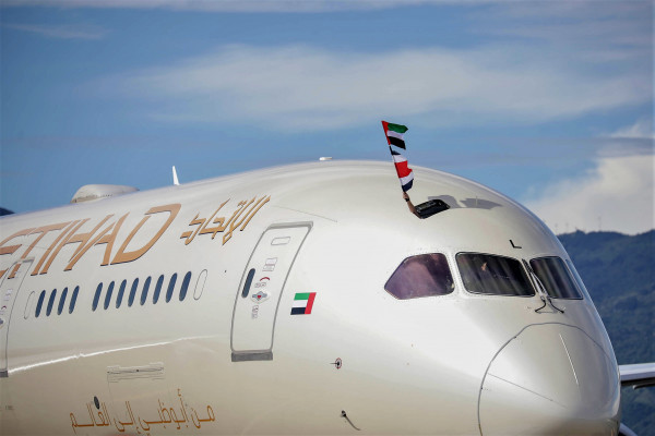 الاتحاد للطيران تشغّل رحلة إنسانية إلى كوستاريكا