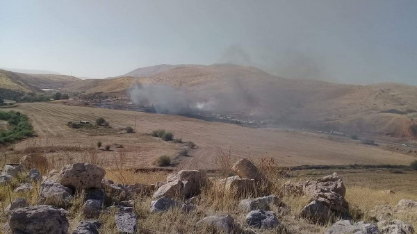 إصابة ثمانية مواطنين خلال مواجهات مع الاحتلال شمال أريحا