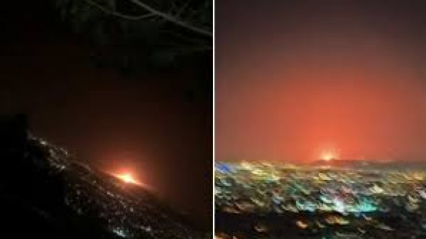 شاهد: انفجار ضخم يهز العاصمة الإيرانية طهران