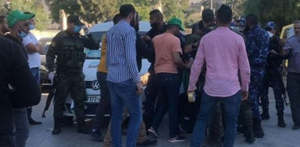 حماس تدين اعتداء الأجهزة الأمنية بجنين على المشاركين بموكب استقبال أحد الأسرى