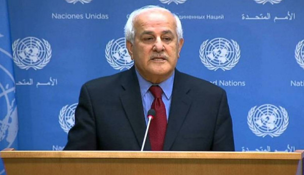 منصور: الجهود متواصلة بالأمم المتحدة لإيقاف دولة الاحتلال عن تطبيق مخطط "الضم"