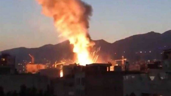 انفجار غاز يهز مبنى في العاصمة الإيرانية