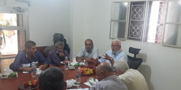 أبو العردات يبحث المستجدات السياسية مع لجنة العلاقات في إقليم لبنان