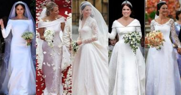 شاهدي: أجمل 15 فستان زفاف ملكي من بريطانيا لليابان