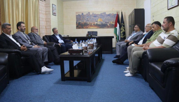 قيادة الجبهة الشعبية بلبنان تزور الأمين العام لحركة الجهاد الإسلامي