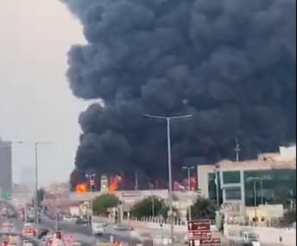 الإمارات تكشف أسباب حريق "السوق الإيراني" في عجمان