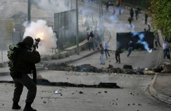 إصابة خمسة مواطنين برصاص الاحتلال خلال مواجهات في ترمسعيا